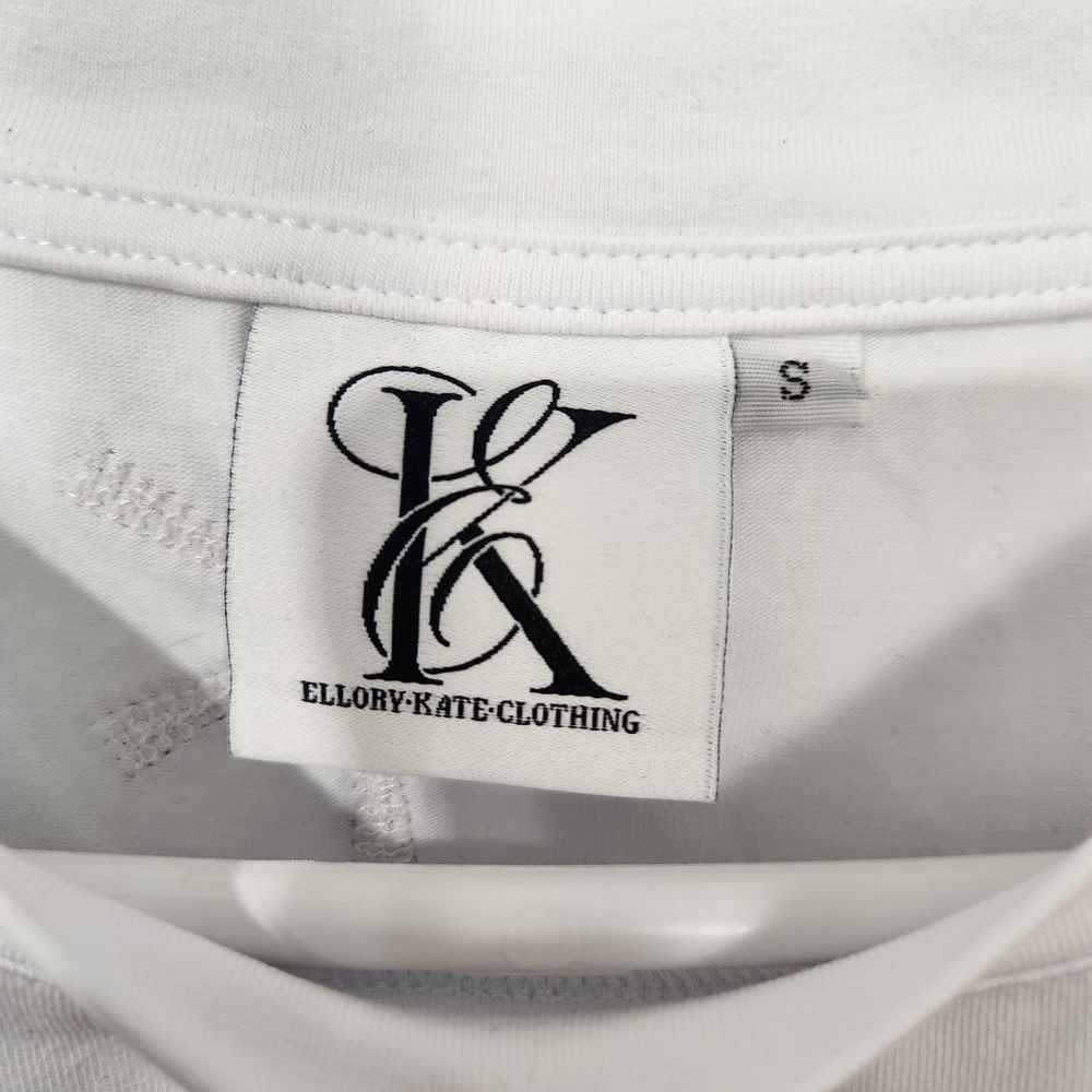 Ellory-Kate Clothing | New Sequin Birthday Top White Small - Picture 4 of 5